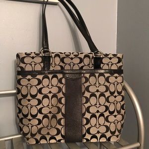 Coach small tote.   Sold